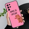 Cartoon capybara Phone Case For Samsung A55 A16 A56 A36 A35 A15 A53 A54 A33 A34 A25 A05S A52 A52S A14 A24 A26 A71