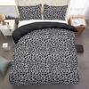 Driedelige set met 3D digitale print, Beddengoed Dekbedovertrek, Driedelige dekbedovertrek Directe verkoop