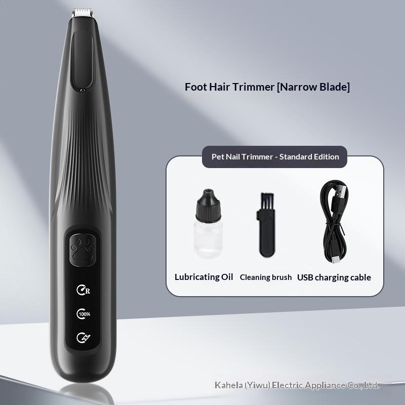 

Hair clipper cat electric foot hair shaving device dog pedicure cat foot hair trimming special electric clipper pet hair shaving device