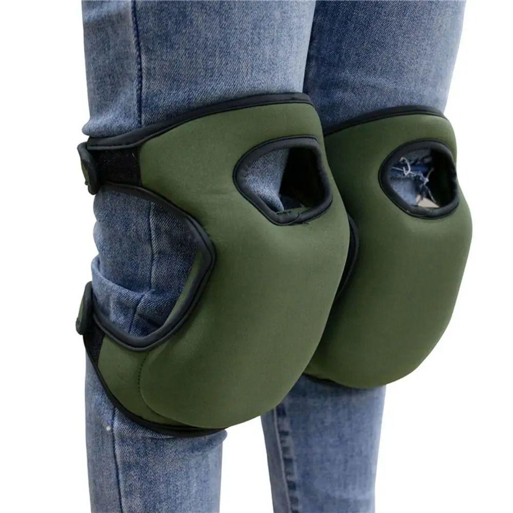 1Pair Anti Slip Knee Protection Elastic Kneeling Cushion Garden Knee Pads  Outdoor Weeding