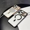 Luxury Ultra Thin Clear Acrylic For Magsafe Case for iPhone 17 Air 16 15 14 Plus 13 12 11 Pro Max Magnetic Wireless Charge Cover