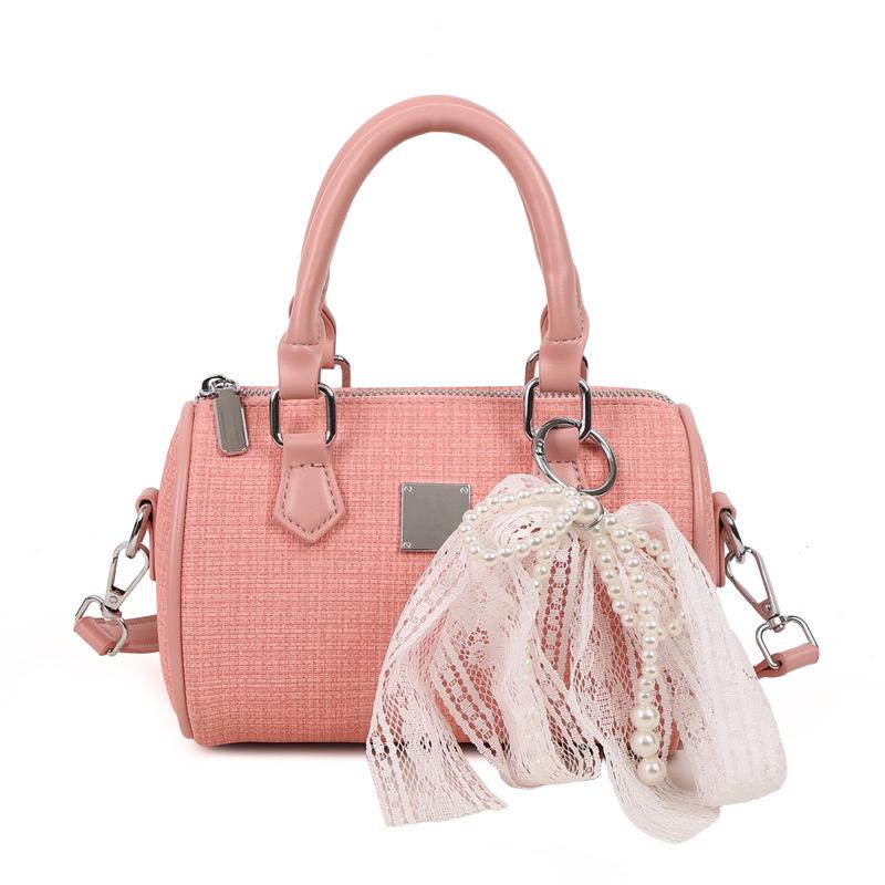 Popular Hot-selling Korean Version of Simple Temperament Portable Pillow Bag Women's Versatile Foreign Style Advanced Texture Solid Color Messenger 