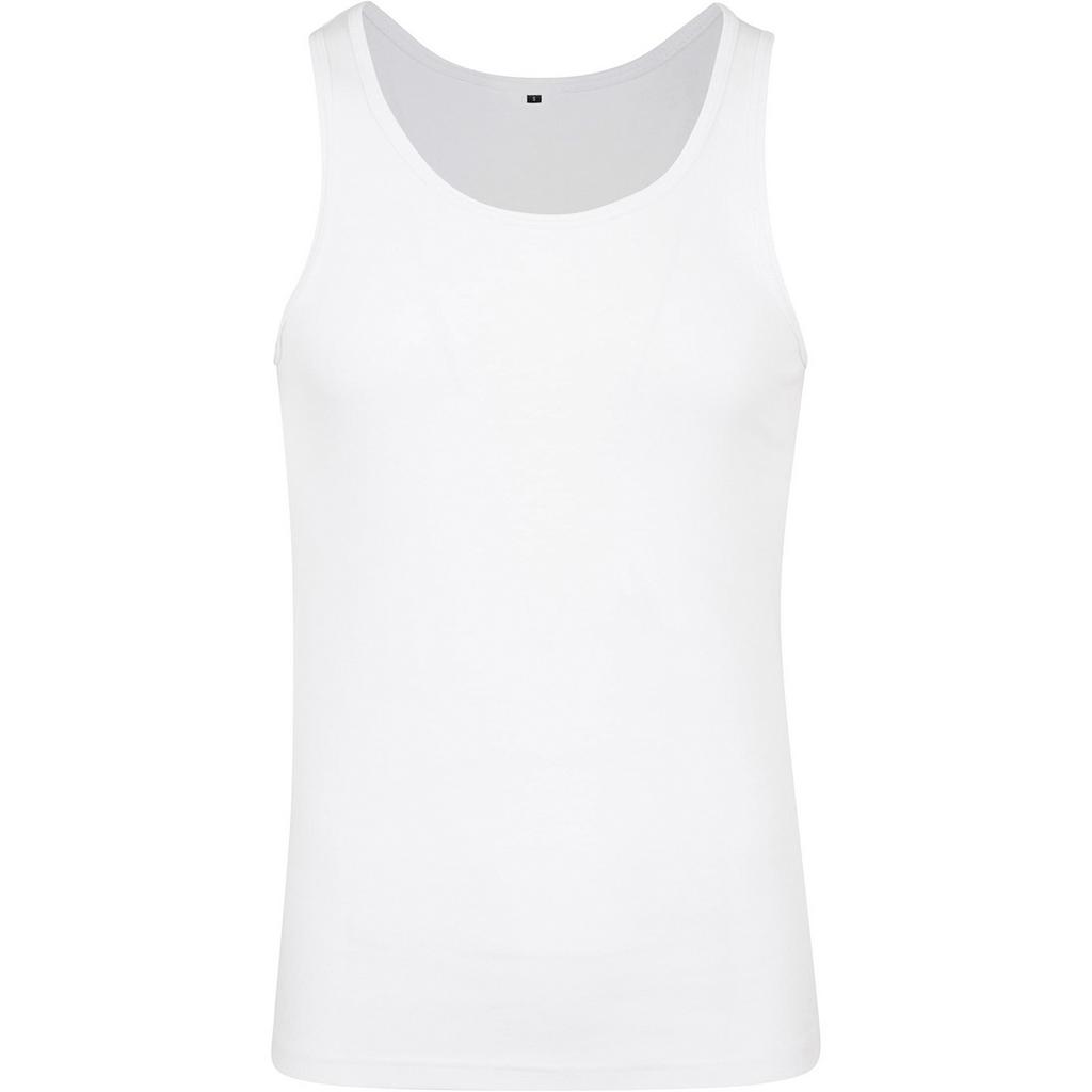 Build Your Brand Mens Plain Tank Top