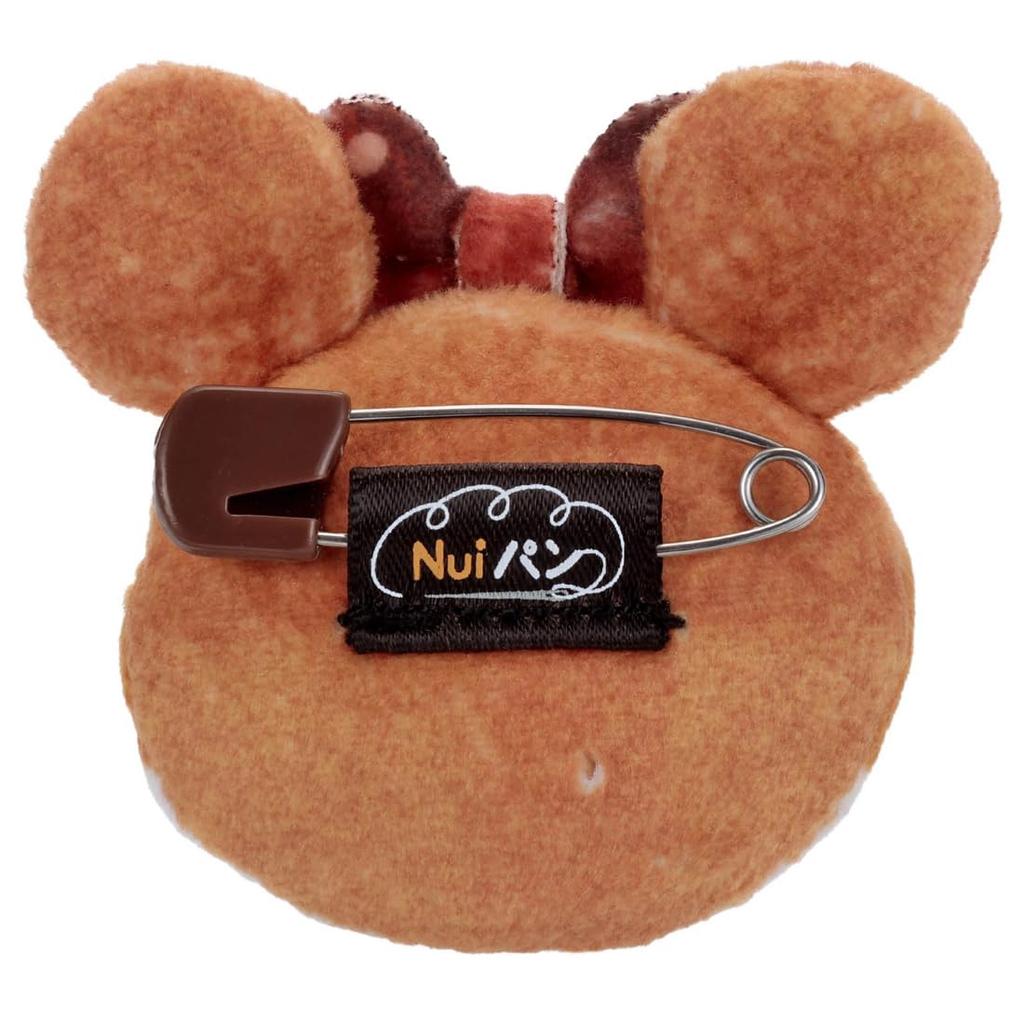 Takara Tomy Arts (TAKARATOMY A.R.T.S) Disney Character Nui Pan Plush Badge Character Pan Minnie Mouse Plush Toy Width: Approx. 6cm