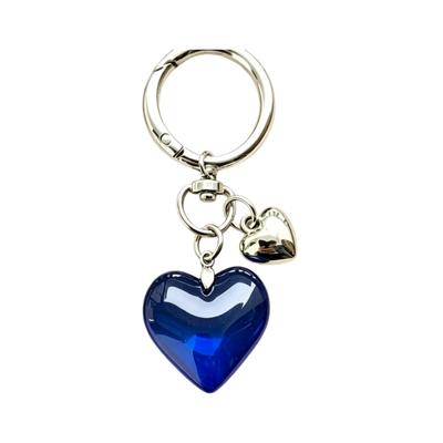 Cute Heart Keychain,Bag Charms Car Key Rings Aesthetic Keychain Accessories for Backpacks,Wallets Decor