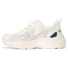 Bobs Bamina 2 Wave Splash White Comfortable Versatile Shock Absorbing Durable Low Top Dad Shoes Women Sneaker Beige 117364-NTMT