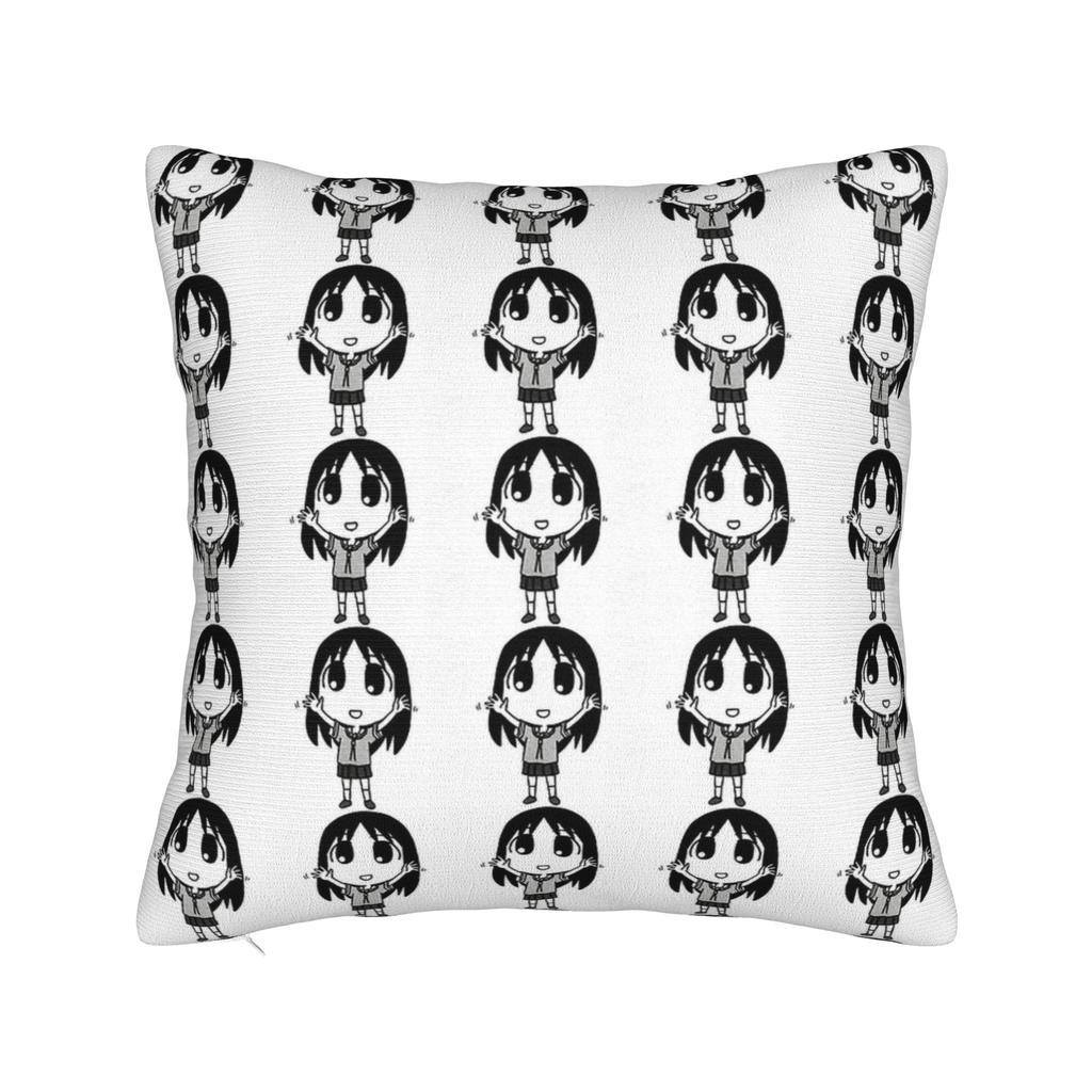 Pillow Case Osaka Azumanga Daioh Peeker Design Pillow Cover For Living Room Chair Retro Trendy Pillowcases