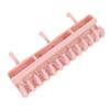 Hair Extension Holder for Styling Silicone Hanging Wig Stand 13 Hooks Suction Cup Wall Mounted Braid