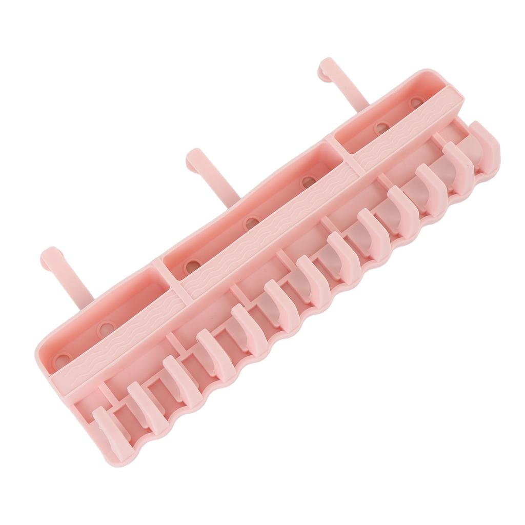 Hair Extension Holder for Styling Silicone Hanging Wig Stand 13 Hooks Suction Cup Wall Mounted Braid