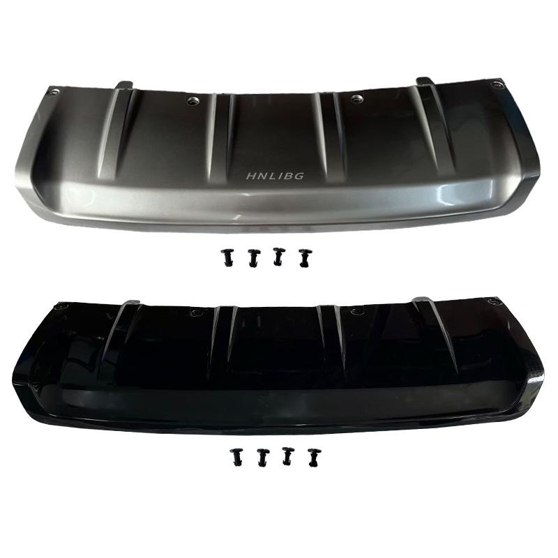 Front Bumper Towing Eye Cover for 2020 Land Rover Discovery 5 Anniversary Edition LR082830 - Black/Silver