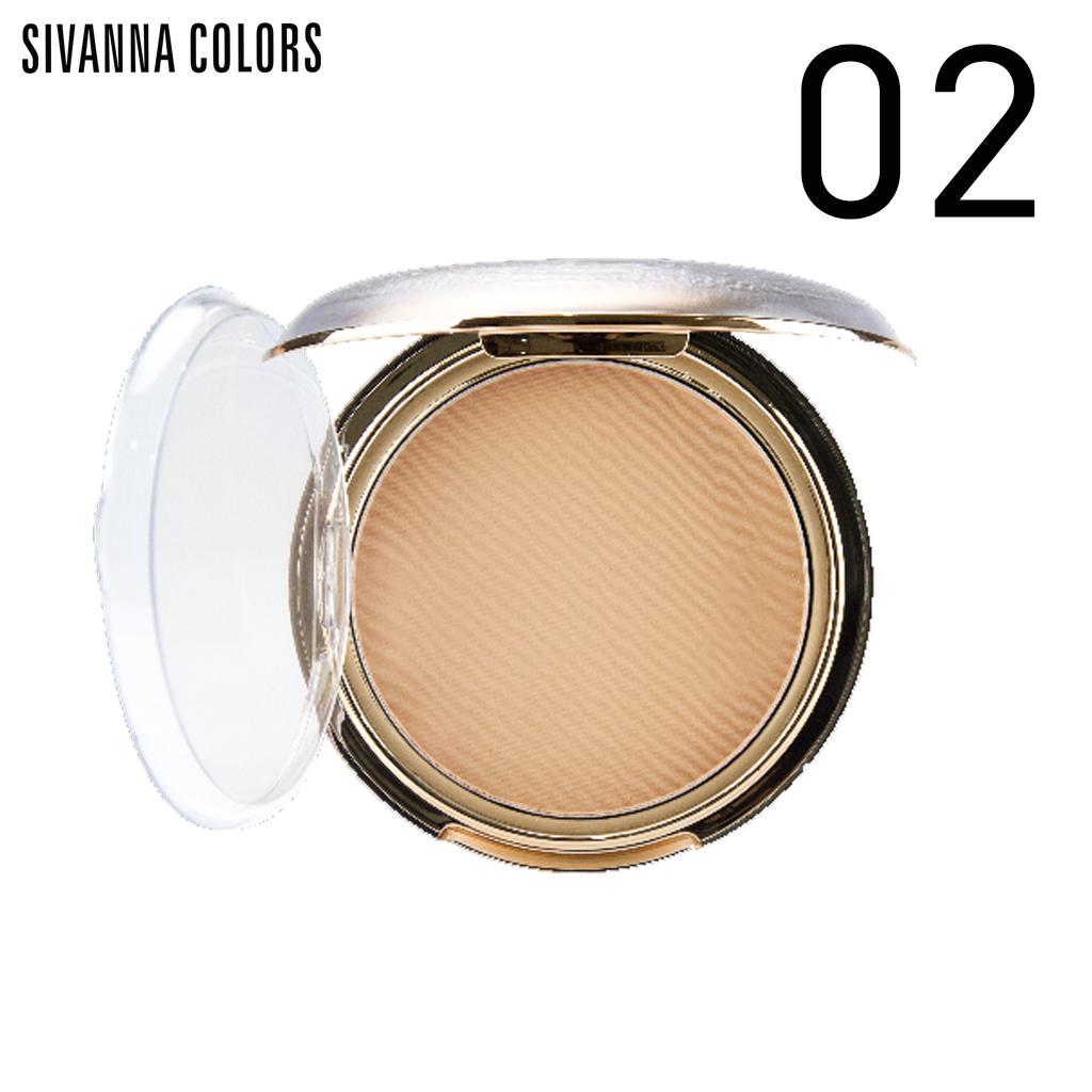 

SIVANNA COLORS Натуральная и нежная косметическая пудра № 01–02 20 г. HF689 - Тайский косметический макияж 02