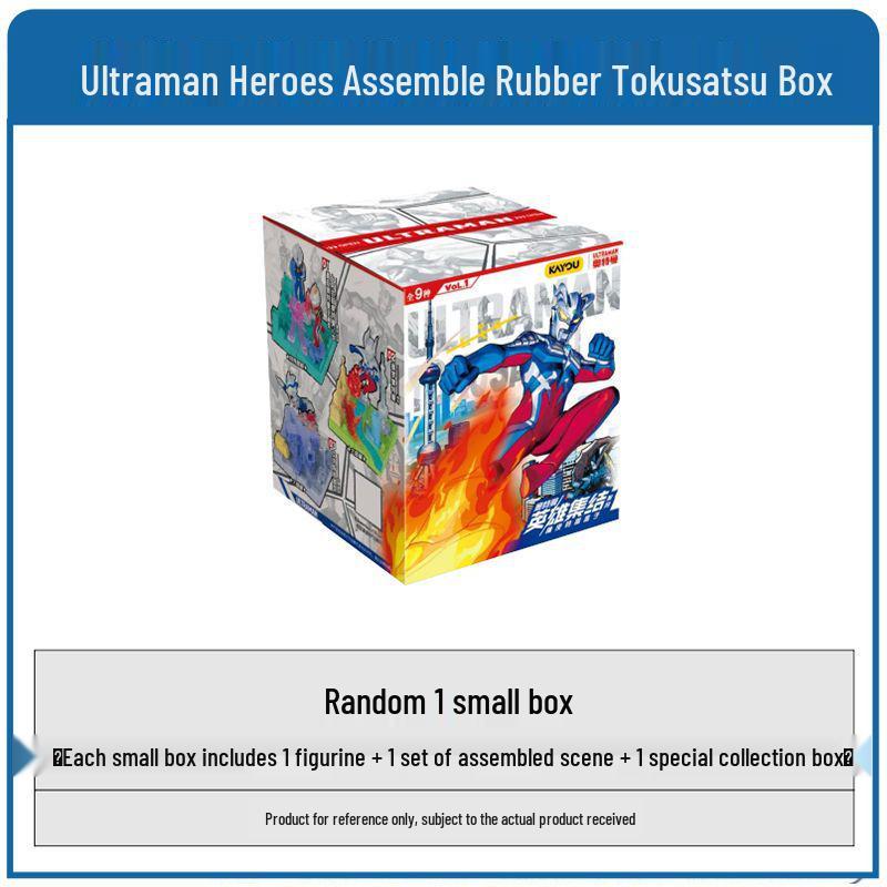 Ultraman Card Game Box Vol. 2: Hero Assembly Doll Theme Scene Figures