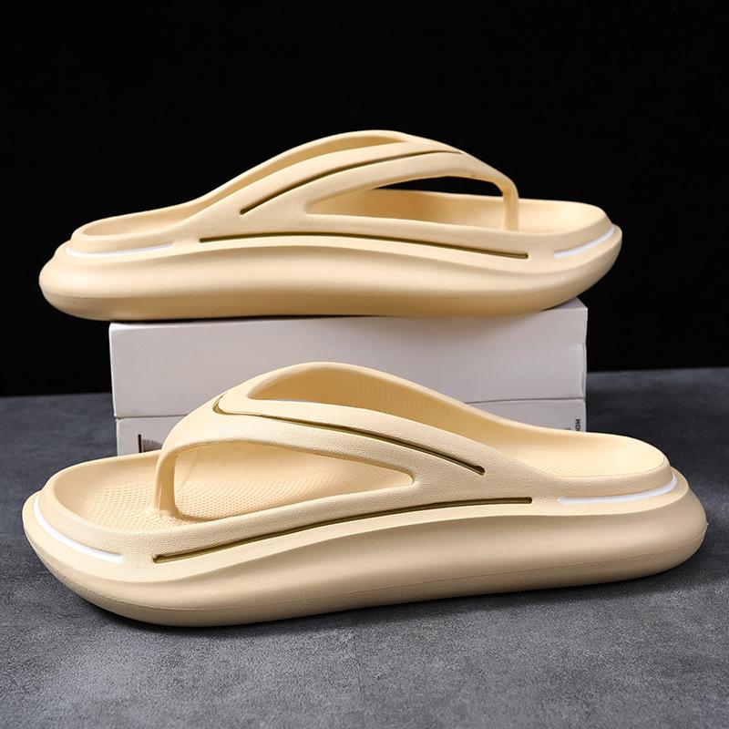 Letní pár pantofle ležérní móda jednoduché silná podrážka pohodlné pánské pantofle písečná pláž protiskluzové žabky dámské