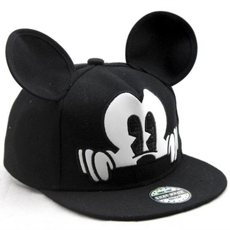 New Children's Mickey Mouse Cap Cartoon Lovely Baseball Cap For Kids Girls Boys Snapback Hat