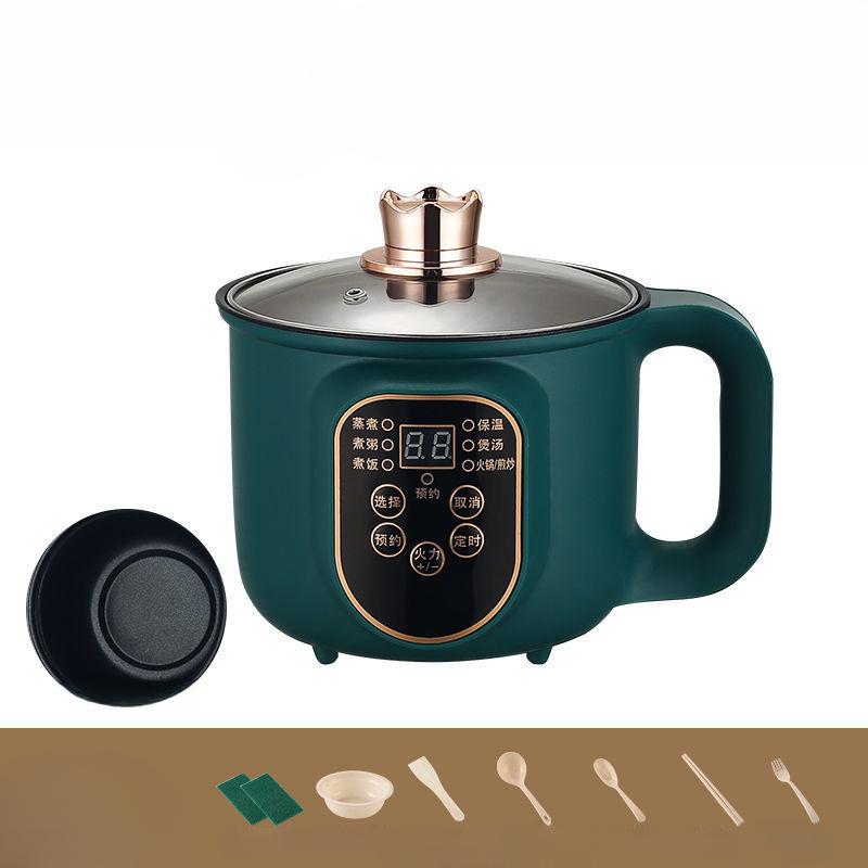 

Многофункциональная умная рисоварка бытовая мини электрическая кастрюля для приготовления пищи электрическая кастрюля маленькая электрическая вок электрическая кастрюля интегрированная кастрюля общежитие non-stick liner single pot + steamer