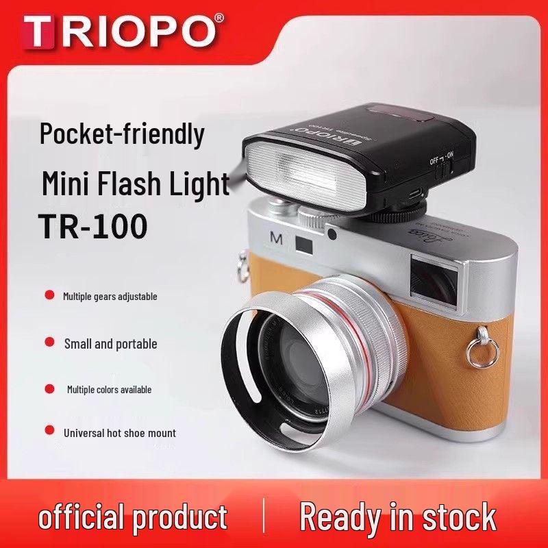 Jiebao TR100 Mini Flash for Mirrorless Digital Cameras with Universal Hot Shoe Mount