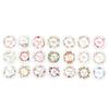 10 Sheets 21pcs 3.5cm Round Thank You Printed PVC Stickers DIY Party Gift Bag Box Decoration Baking Packaging Sealing