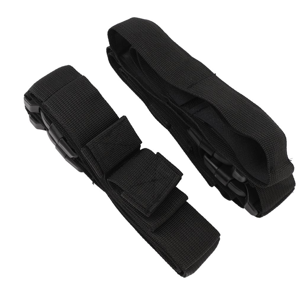 2Pcs 7 Rods Car Fishing Rod Rack Length Adjustable Vehicle Fishing Rod Holder Strap Fishing Rod Hold
