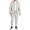 Nike Solid Mid-Rise Drawstring Jogger Knit Pants Men Bottoms Grey FB8003-063