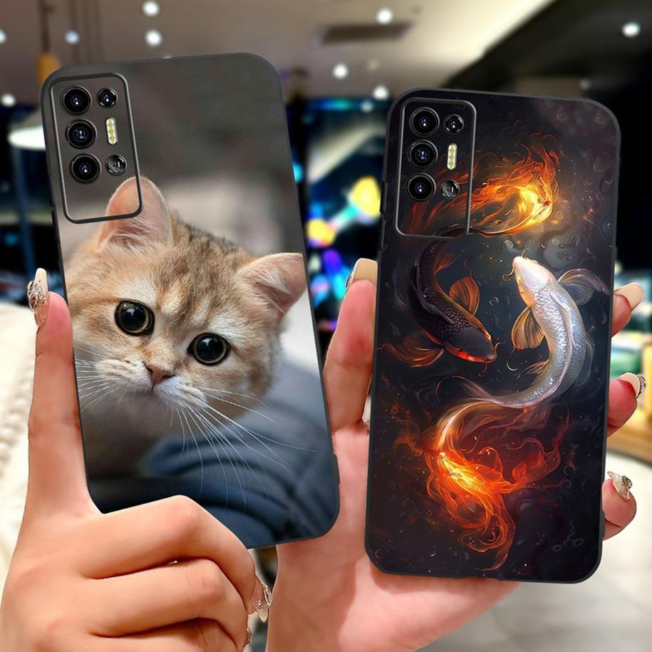 For Tecno Pova 2 Case LE7 LE7n Cover Cool Dragon Lion Cartoon Soft Silicone Protective Shells For Tecno Pova 3 LF7n Pova2 Bumper
