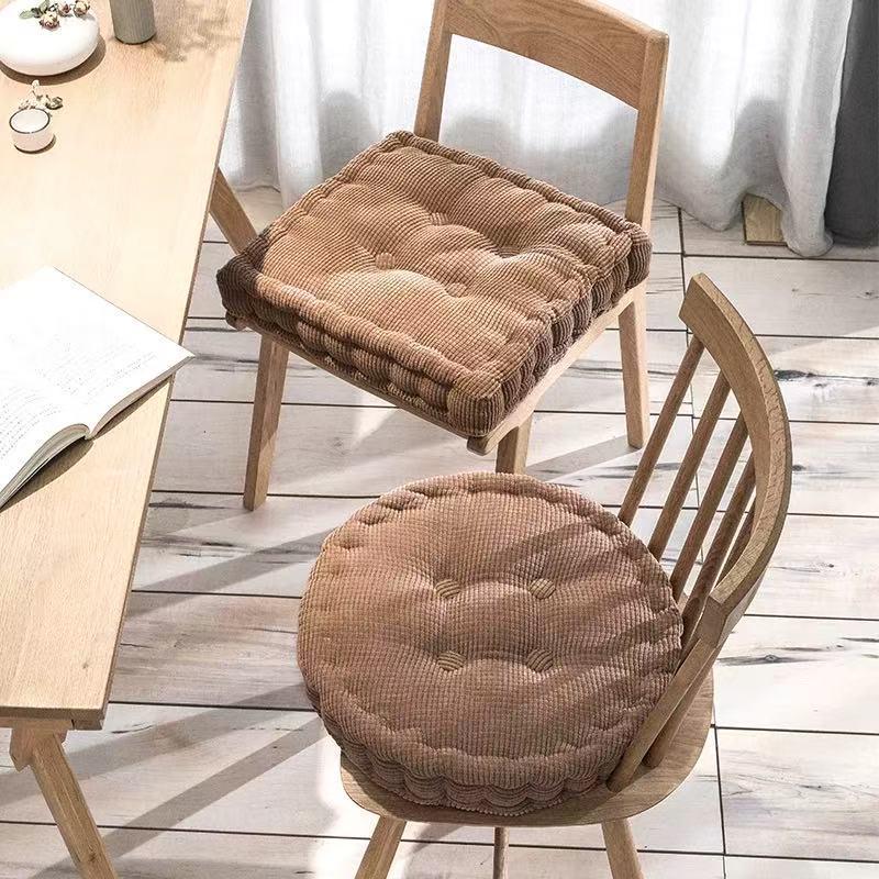 Corn Kernel Velvet Seat Cushion - Thickened Cotton Pad for Sofa, Car, Window, Chair, and Stool