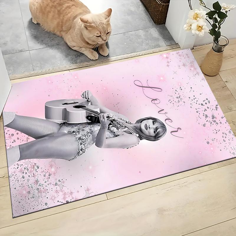 Taylor Swift Lover Carpet Rug Soft Washable Antislip Home Living Room Sofa Mats Personalized Christmas Rug