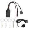 12Pin Car CD AUX IN Wireless Bluetooth Adaptor with Hands Free Microphone Replacement for Focus 2005 Onwards 6000CD