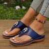 toe flip-flops sandals outside the beach casual thick sole wear-resistant explosion spot