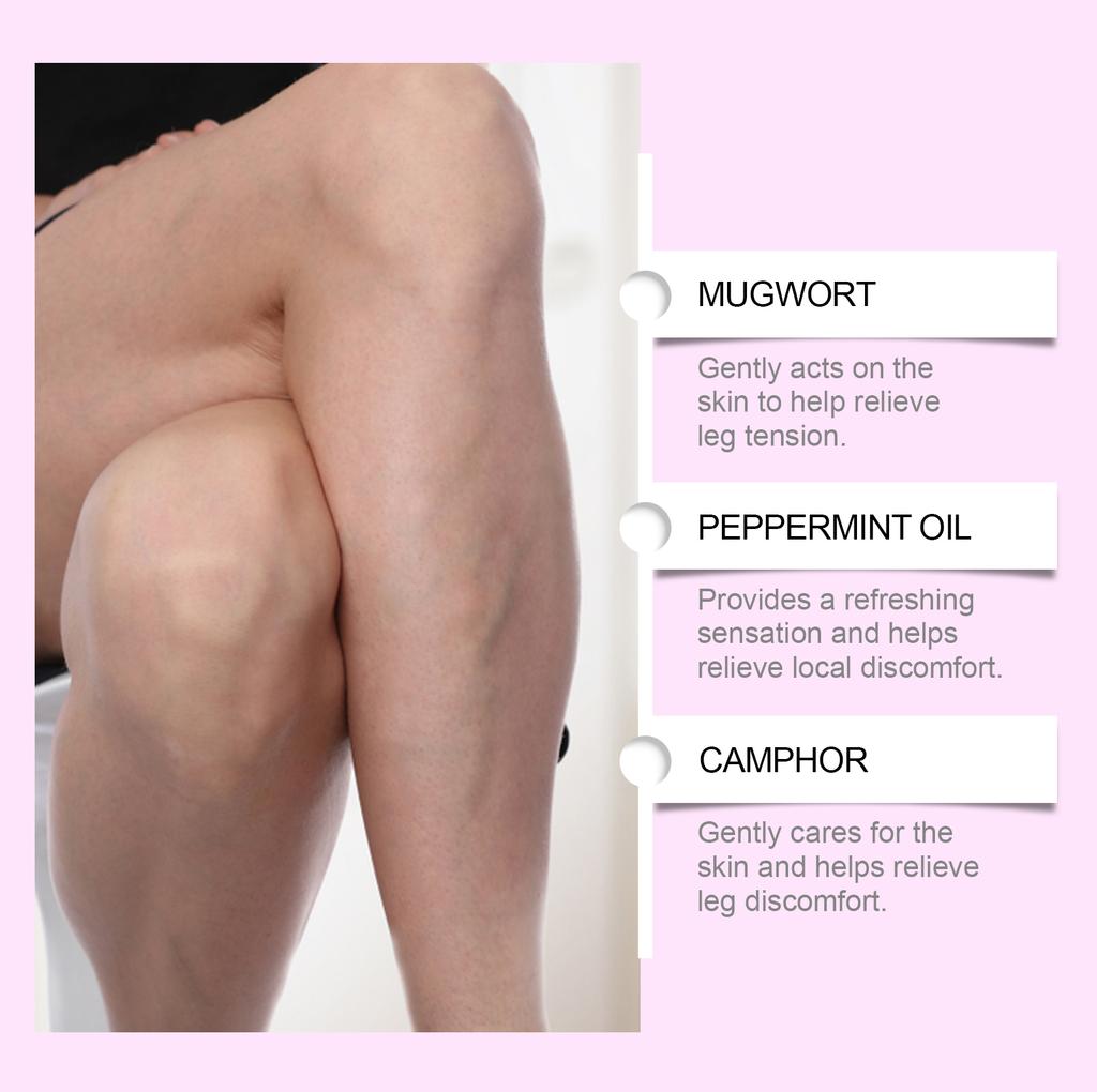 Mugwort And Mint Oil Leg Swelling Relief Patch, Varicose Vein Patch, Eliminates Edema And Reduces Leg Discomfort.