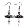 Casual Handmade Cross Amulet Drop Earrings Thoughtful Friendship Gift for Office Wear