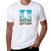 Semester at Sea Deck  Poolside Views TShirt Worker Basic Short Sleeve Tee TShirt