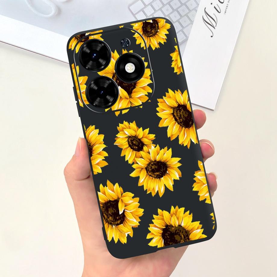 For Tecno Spark GO 2024 Case Spark 20C Spark20 Pop 8 Para Shell Silicone Soft TPU Bumper Cartoon Cool Cute Style Pattern Capas