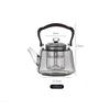 1200ml Octahedral Steaming Boiling Dual-use Glass Teapots With Tea Strainer Infuser Lifting Beam Tea Pot Kungfu Tea Set Teaware