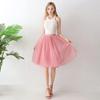 Gothic Tulle Skirt For Women With High Elastic Waist And Puff Design For Streetwear Style