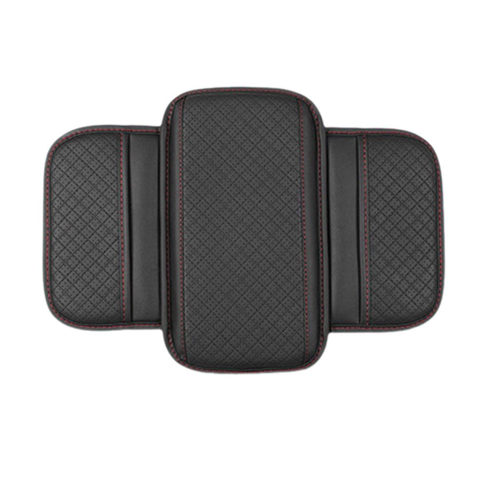 Center Console Box Protection Cover - Car Arm Rest Pad Storage With Armrest Pocket Wear-Resista Y1N2