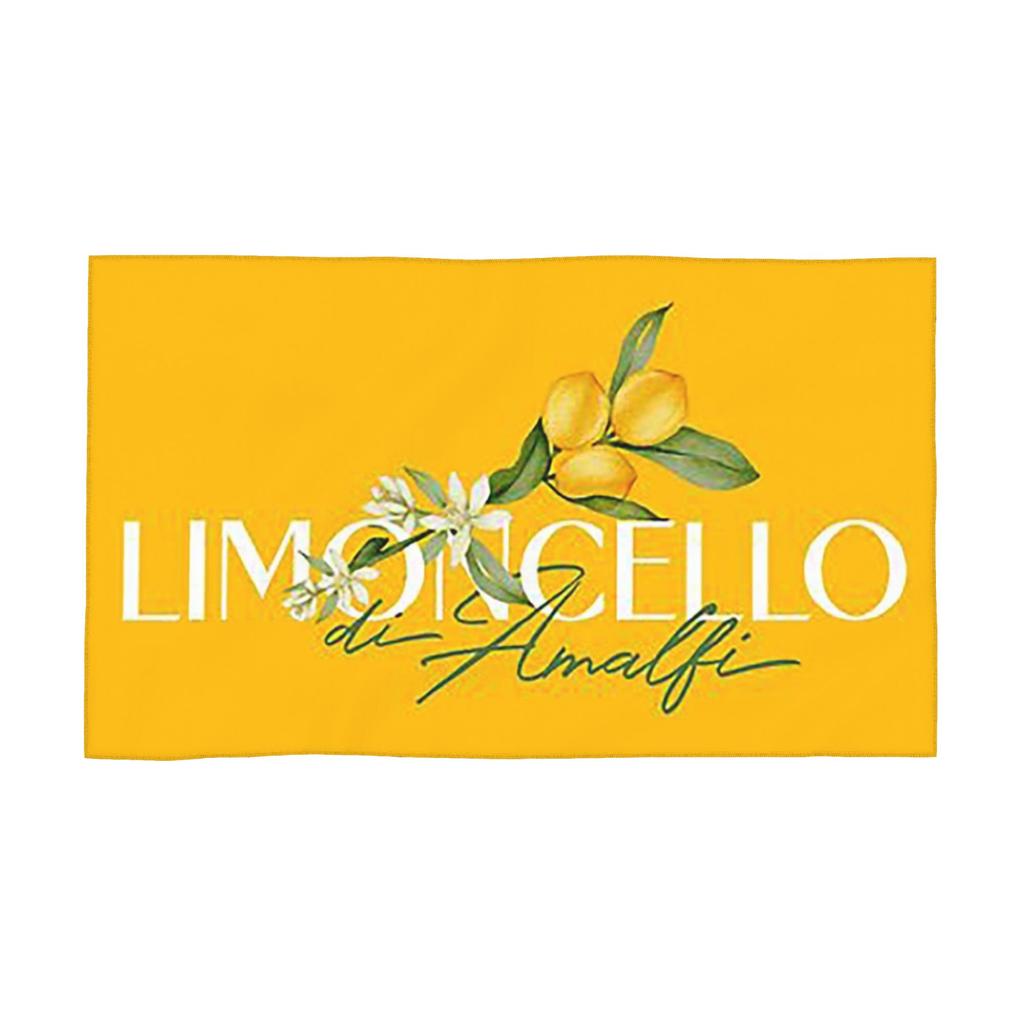 Limoncello di Amalfi Weiches Gesichtstuch Schnelltrocknend Pool Bad Baumwolltücher Saugfähig