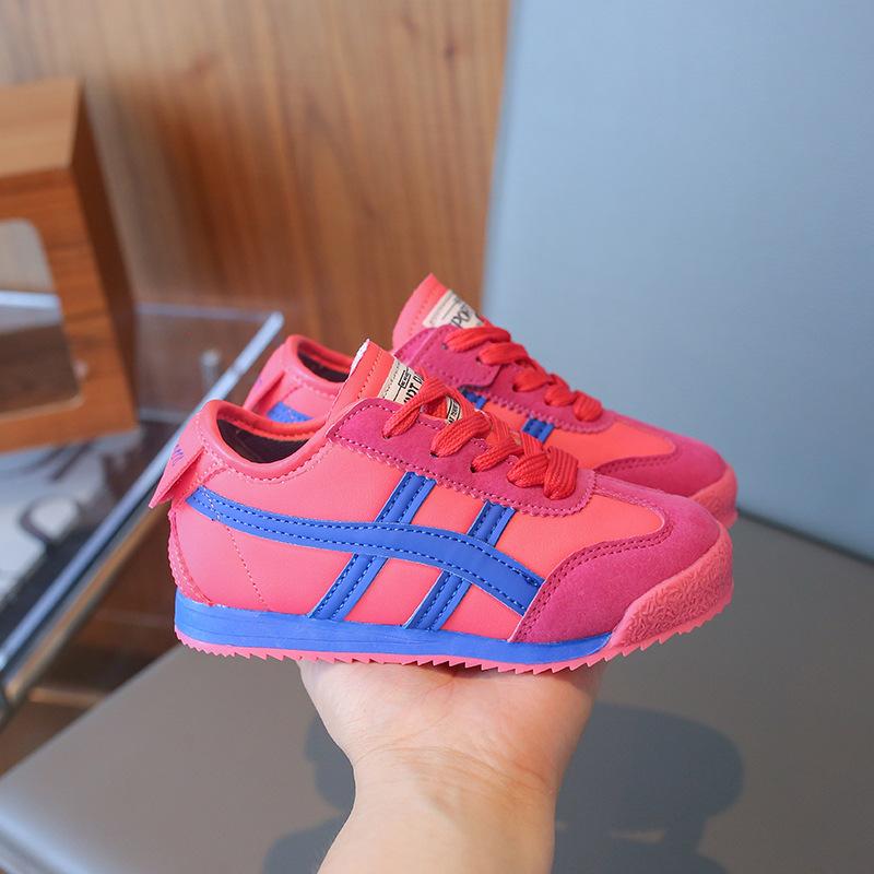 

New autumn versatile boys German training shoes children s color Forrest Gump girls Korean version casual sports shoes 2025 Fire Dragon 30