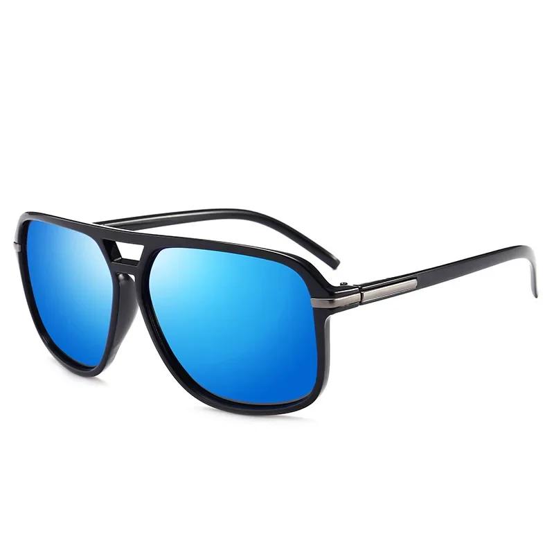 Latest Oversized Frame Square Sunglasses for Men Outdoor Use Driving Sun Eyeglasses Men Fishing Protection Glasses UV400 Oculos De Sol