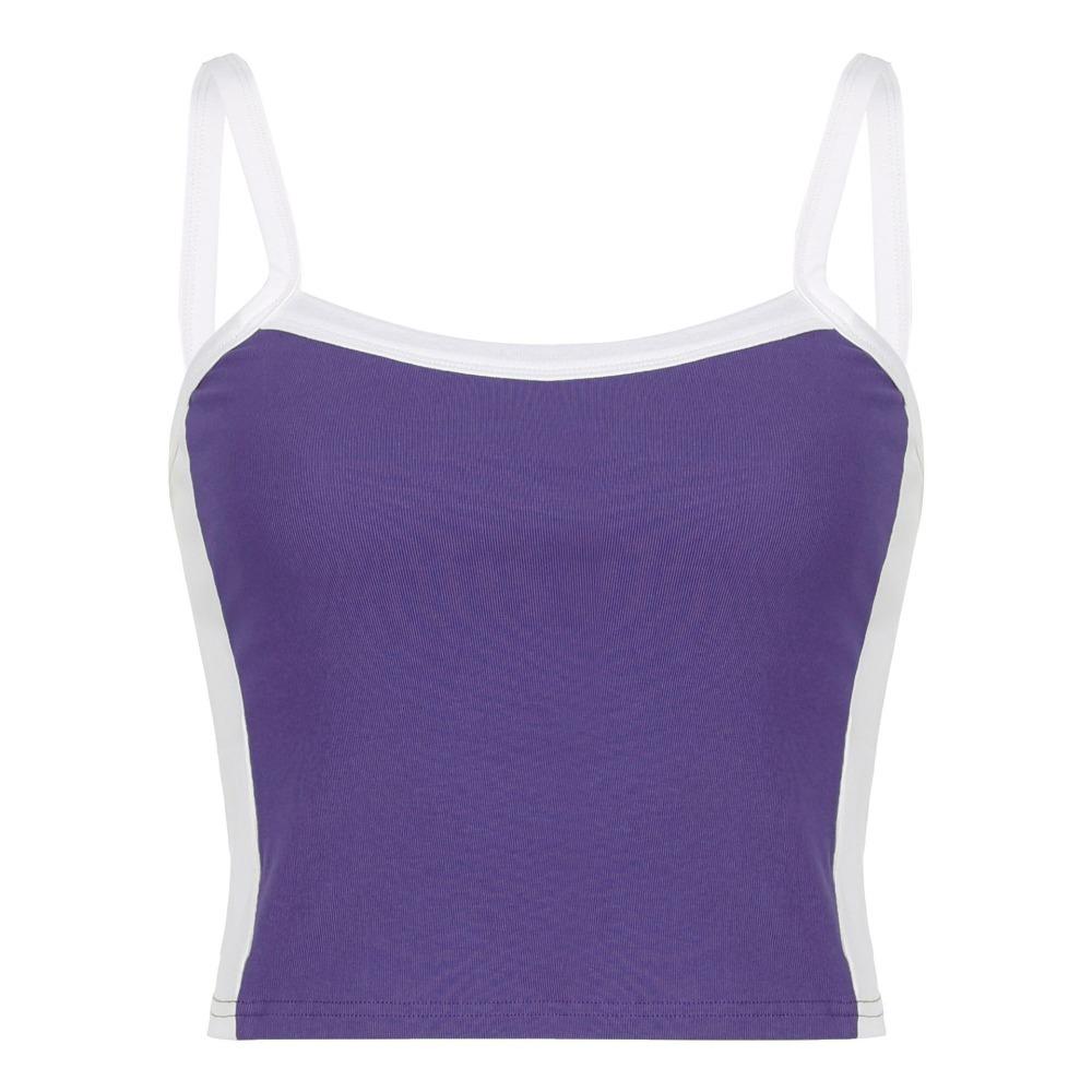 Spicy Girls Style Women's Short Vest Sweet Sleeveless Top Casual Slim Crop Top Lady