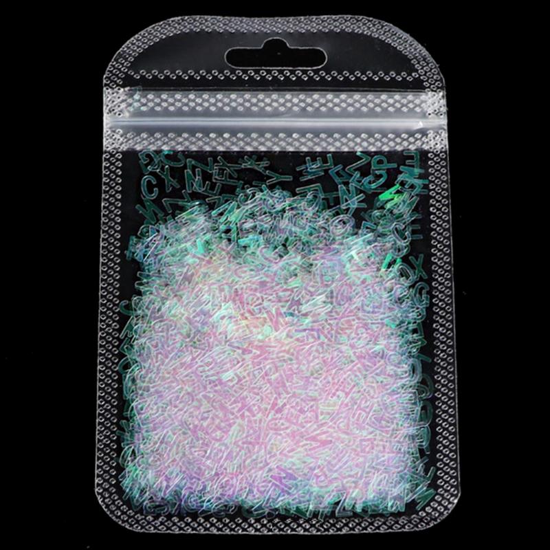 Fashionable Letter Shaped Sequins Craft Filling Materials Elegant Color Soft and Sturdy for Craft Supplies Projects