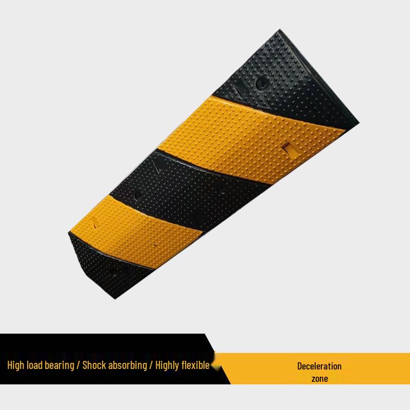 Heavy-Duty Rubber Speed Bump