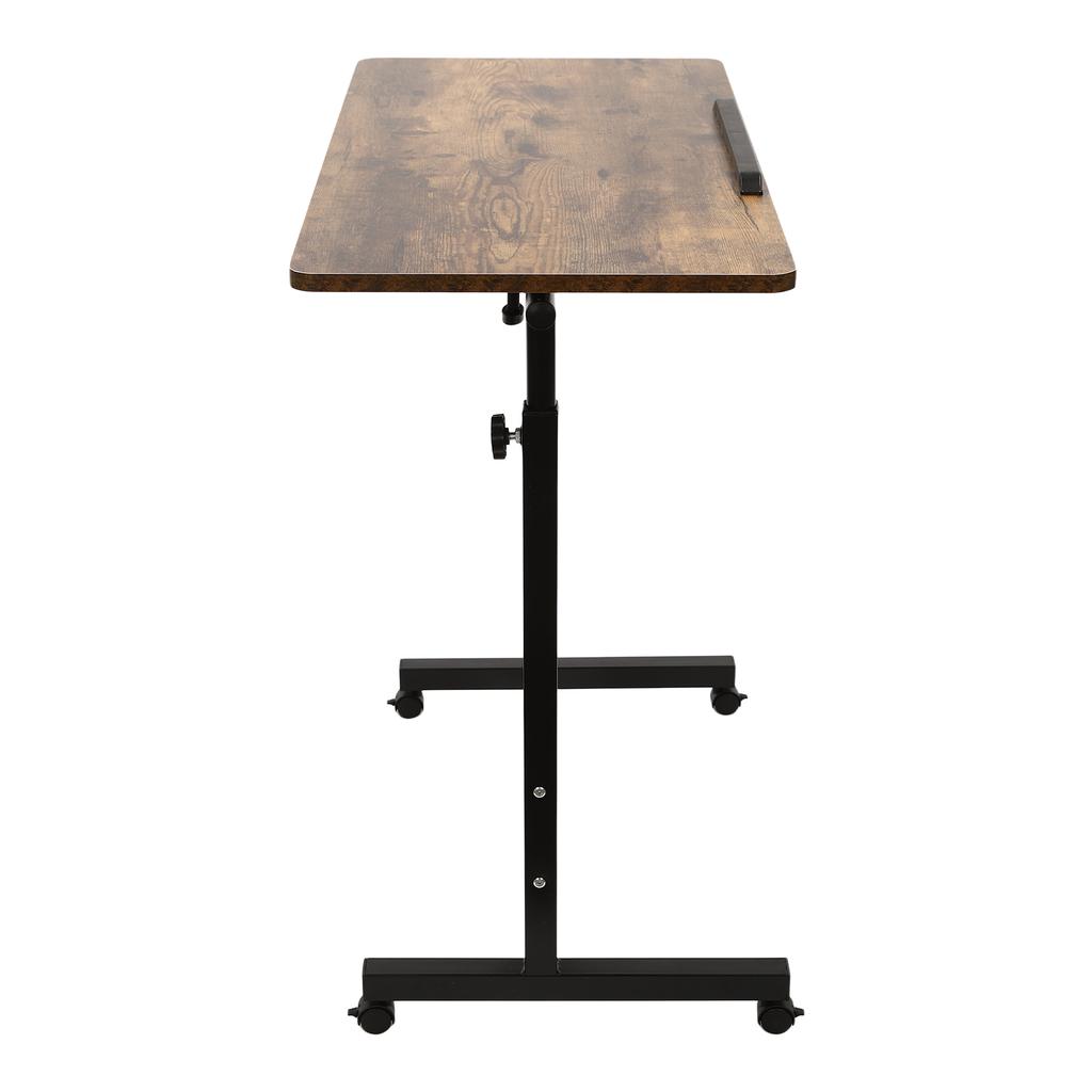 Adjustable Height Standing Desk, Portable Laptop Desk, Rolling Computer Stand with Adjustable Height  Flexible To Move and Fix