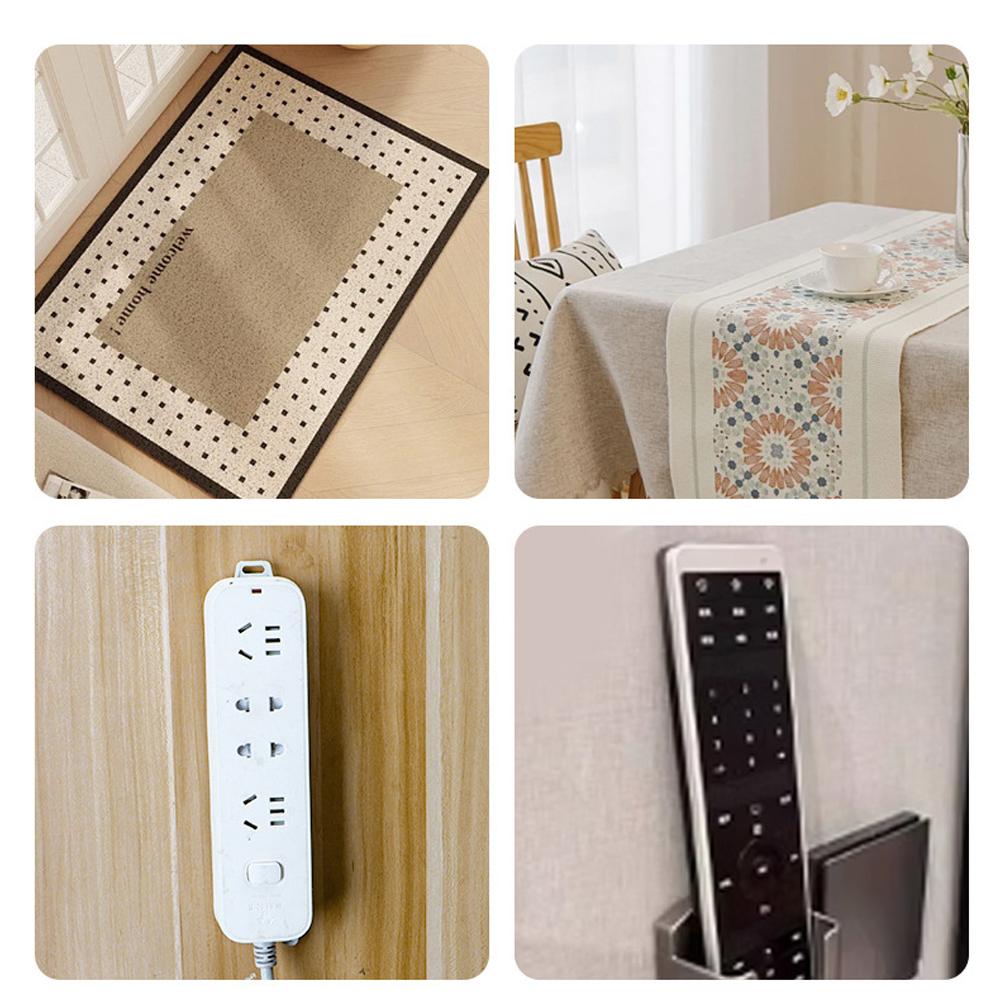 Strong Adhesive Hook And Loop Fastener Tape Sewing Nylon Household Fastener Accessories Router Fixed Carpet Home Office