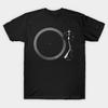 Asian Size Cotton Unisex Tshirt Print T-shirt Vinyl Collector Shirt – Vintage Turntable Analog Music T-shirt No-Cut Print Regular Fit