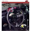 13inch 320mm JDM Classic Drift Racing Steering Wheel Real Leather Car Universal With Accessories 326Power