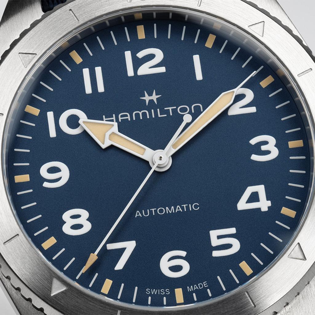 [Hamilton] H70315940 Khaki Field Expedition 41mm Blue Dial