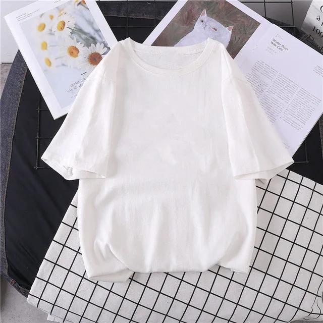 

Y2k Harajuku Anime Women T Shirt Loose Oversized T Shirt Female Clothes Summer Graphic Top Cartoon Tee Shirt Japanese Streetwear S