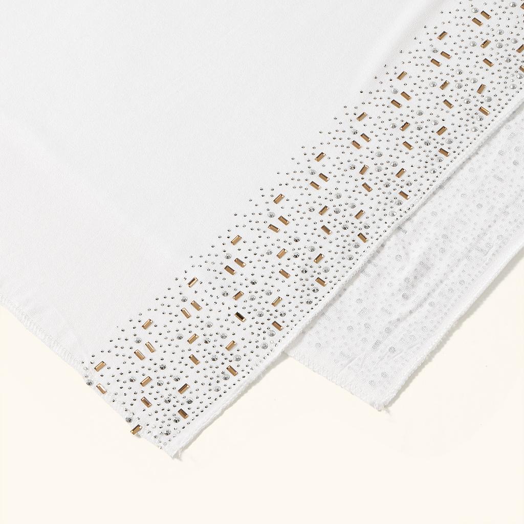 Diamond Modal Jersey Instant Hijab Scarf Woman Muslim Shawls Ladies Soft Wraps Solid Color Islamic Headband Turban 170*60cm