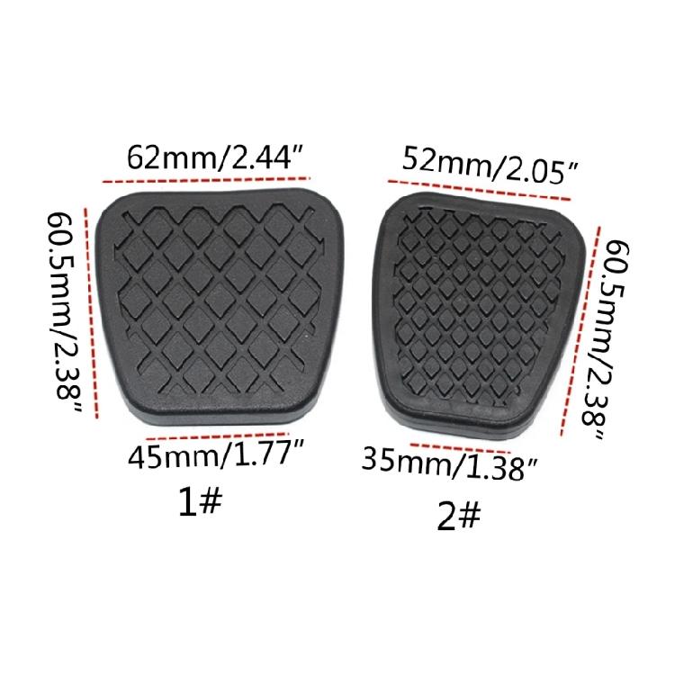 Car Brake-Clutch Pedal Rubber Pad Cover For Civic Siming Accord Car-styling