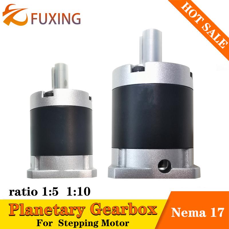 Planetengetriebe Nema 17 Schrittmotor Schrittmotor Untersetzungsgetriebe Alle Übersetzungen 10:15:1 25:1 50:1 Getriebe für mechanischen Armroboter für 3D-Drucker